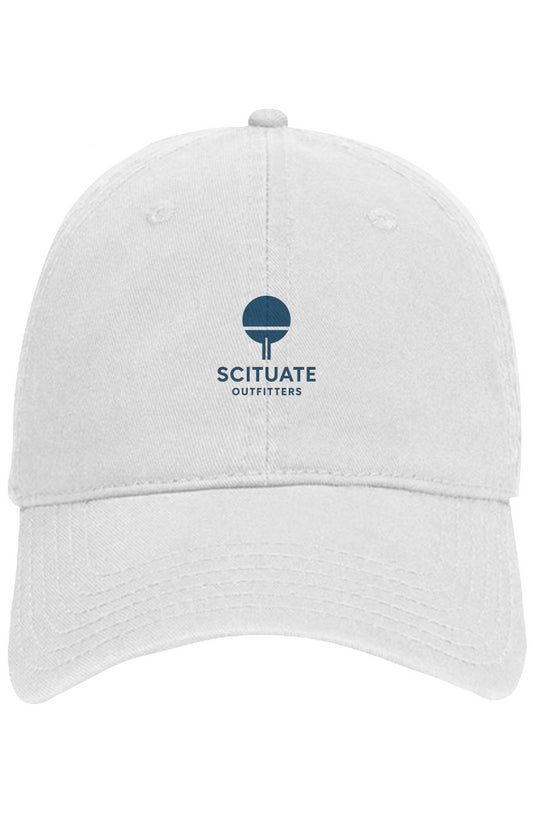 Scituate Outfitters Classic Dad Hat – White